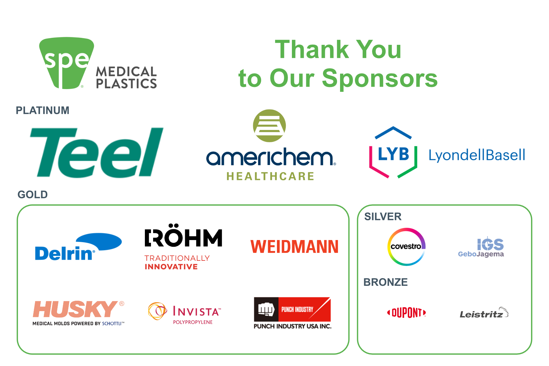 SPE MPD 2026 Sponsors