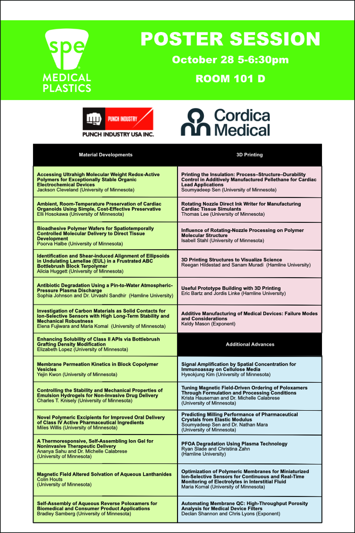 SPE Posters