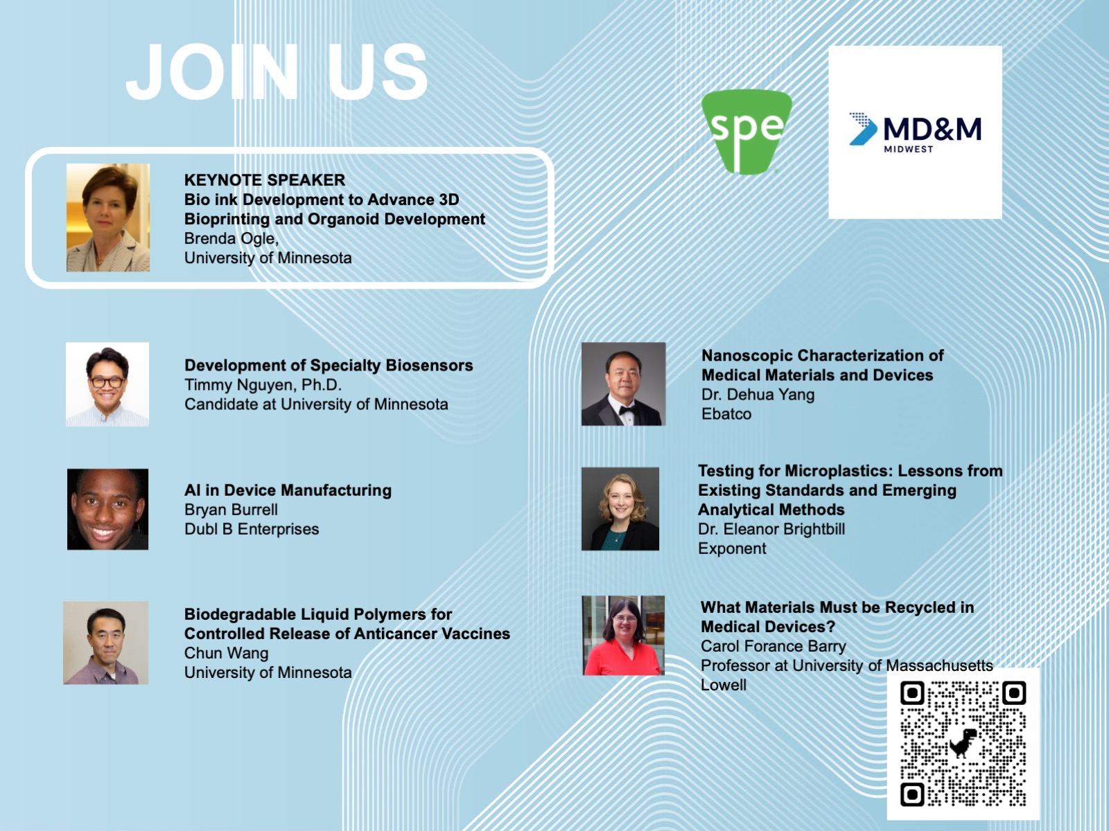 SPE MidWest 2026 Speakers one page summary v5